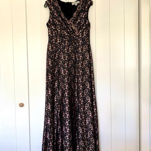 Tahari Black Lace Formal Dress